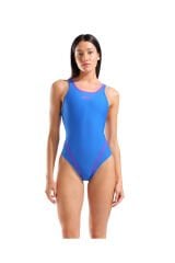 Solid Swimsuit Tech Back Kadın Mayo
