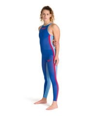 Powerskin R-evo+ Ow Ob Kadın Mavi Yüzücü Yarış Mayosu 25108730