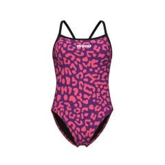WOMEN'S ARENA PRINTED SWIMSUIT CHALLENGE BACK KADIN YÜZÜCÜ MAYOSU