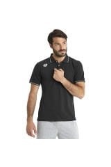 Team Solid Cotton Erkek Siyah Günlük Stil T-shirt 004901500