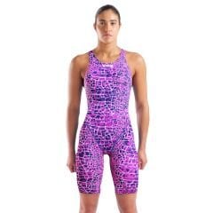 POWERSKIN ST NEXT LE  SNAKE PINK KADIN YARIŞ MAYOSU