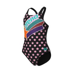 Girl's Midnight Swimsuit Swim Pro Back Kız Çocuk Yüzücü MayoSu