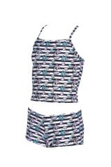 tropical summer jr tankini arena kız çocuk mayosu