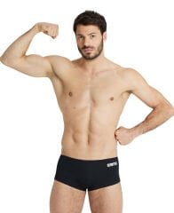 Team Swim Low Waist Erkek Siyah Yüzücü Şortu