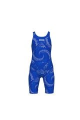 Girl's Printed Full Body Kız Çocuk Mayo