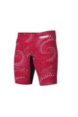 MEN'S FIREFLOW SWIM JAMMER BLACK-TEAM RED