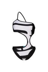 WOMEN'S ARENA LOGO SWIMSUIT SINGLE KADIN YÜZÜCÜ MAYOSU