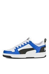 Beyaz - Mavi Erkek Çocuk Yürüyüş Ayakkabısı 37049019-Puma Rebound Layp Lo SL Jr