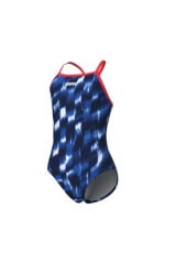 G Wave Swimsuit Lightdrop Back Mavi Kız Çocuk Mayosu 011740200