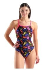 KADIN YÜZÜCÜ MAYOSU SEA TURTLES SWIMSUIT LIGHTDROP BACK 010221509