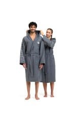Zeal Plus Unisex Gri Antrenman Bornoz 005308101
