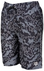 CAMOUFLAGE JR LONG BERMUDA ASPHALT,WHITE