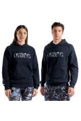 Graphic Unisex Lacivert Günlük Stil Sweatshirt 010196700