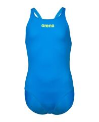 KIZ ÇOCUK PRO SOLID YÜZÜCÜ MAYOSU