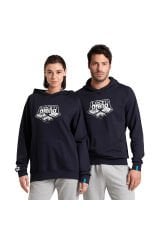 Graphic Unisex Lacivert Günlük Stil Sweatshirt 007230700