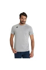 Team Solid Unisex Gri Günlük Stil Tişört 004900550